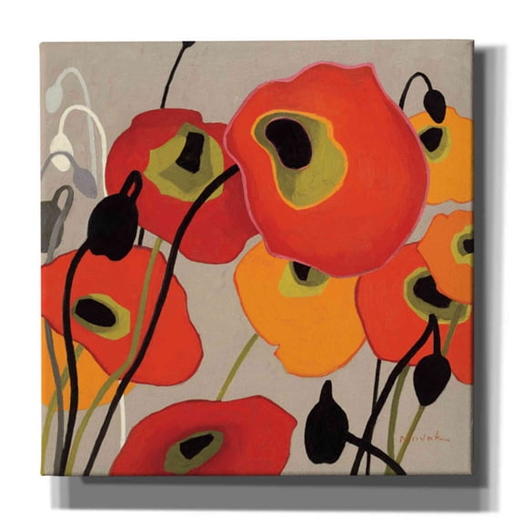 Epic Graffiti 'Mango Tango II' by Shirley Novak, Canvas Wall Art, 26"x26"
