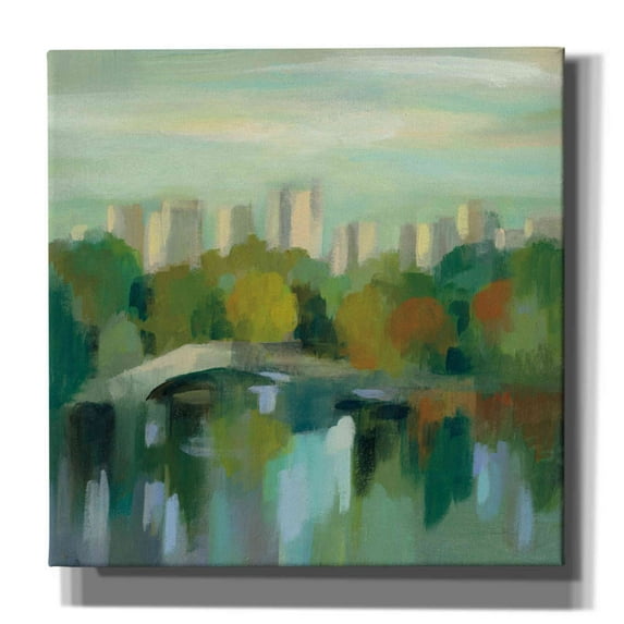 Epic Graffiti 'Manhattan Sketches III' by Silvia Vassileva, Canvas Wall Art, 12"x12"