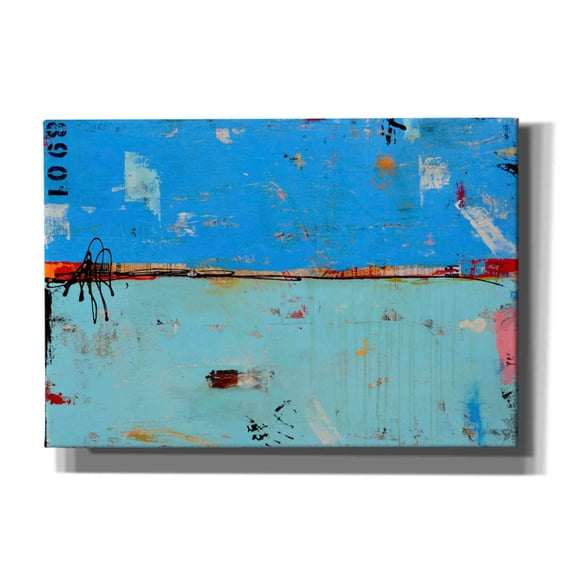 Epic Graffiti 'Match 1089' by Erin Ashley, Canvas Wall Art, 26"x18"