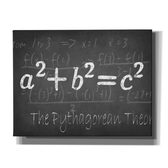 Epic Graffiti "Mathematical Elements IV" by Ethan Harper, Canvas Wall Art, 34"x26"