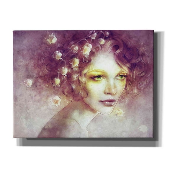 Epic Graffiti 'May' by Anna Dittman, Giclee Canvas Wall Art, 34"x26"