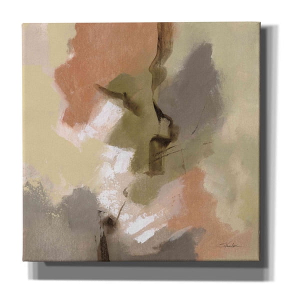 Epic Graffiti 'Meadow View II' by Silvia Vassileva, Canvas Wall Art, 12"x12"