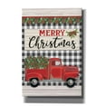 thumbnail image 1 of Epic Graffiti 'Merry Christmas Red Truck' by Deb Strain, Giclee Canvas Wall Art, 18"x26", 1 of 8