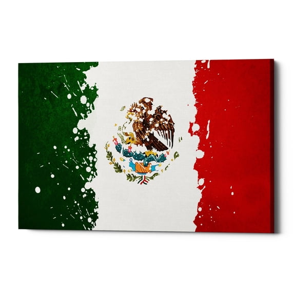 Epic Graffiti 'Mexico' Giclee Canvas Wall Art, 18"x12" 18" x 26"