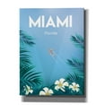 thumbnail image 1 of Epic Graffiti 'Miami' by Arctic Frame, Canvas Wall Art, 12"x16", 1 of 8