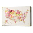 thumbnail image 1 of Epic Graffiti  'Midsummer USA' by Danhui Nai, Giclee Canvas Wall Art - Pink 40" x 26", 1 of 2