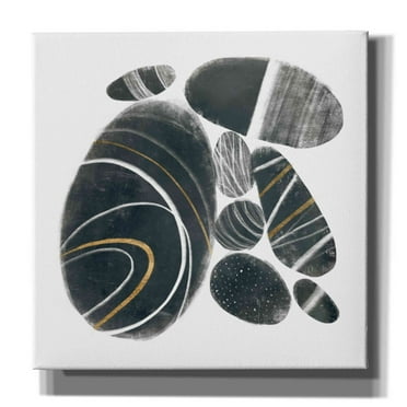 Epic Graffiti 'Mineralize II' by Victoria Borges, Canvas Wall Art, 18"x18"