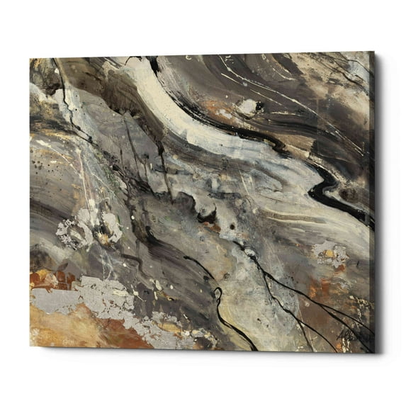 Epic Graffiti 'Minerals IV Crop' by Albena Hristova, Canvas Wall Art, 30"x26"