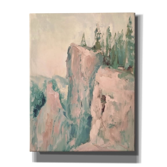 Epic Graffiti 'Misty Peaks' by Svetlana Aleynikova Canvas Wall Art, 26" x 34"