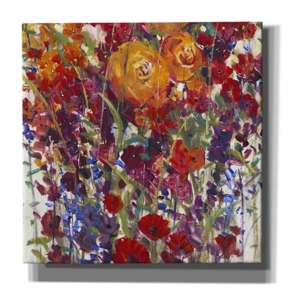 Epic Graffiti 'Mixed Bouquet III' by Tim O'Toole, Canvas Wall Art, 26"x26"