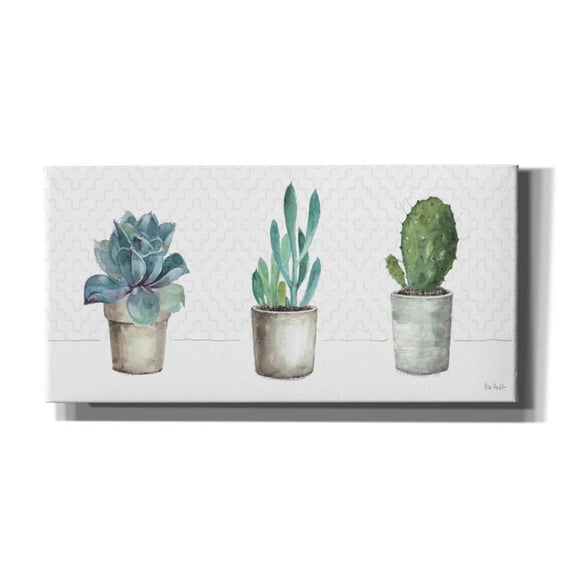 Epic Graffiti 'Mixed Greens XLVIII' by Lisa Audit, Canvas Wall Art, 24"x12"