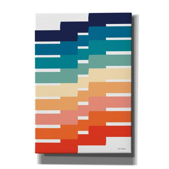 Epic Graffiti 'Modern Geometry I' by Seven Trees Design, Canvas Wall Art, 18"x26"