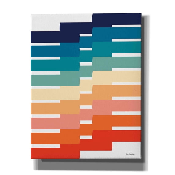 Epic Graffiti 'Modern Geometry I' by Seven Trees Design, Canvas Wall Art, 26"x34"