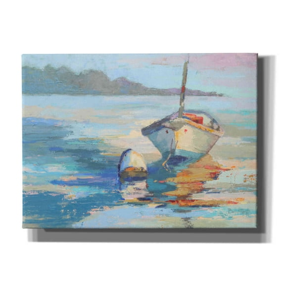 Epic Graffiti 'Monhegan Island Taxi' by Beth Forst, Giclee Canvas Wall Art, 54"x40"