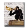 thumbnail image 1 of Epic Graffiti 'Monkey Playing Trumpet' by Fab Funky, Canvas Wall Art, 26"x30", 1 of 3