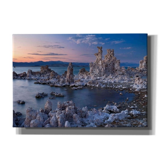 Epic Graffiti 'Mono Lake South Tufa Dusk' by Mike Jones, Giclee Canvas Wall Art, 26"x18"