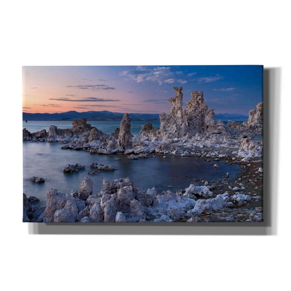 Epic Graffiti 'Mono Lake South Tufa Dusk' by Mike Jones, Giclee Canvas Wall Art, 40"x26"