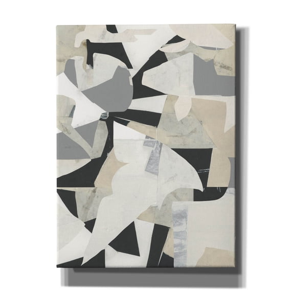 Epic Graffiti 'Monochrome Falls 2' by Cartissi Canvas Wall Art, 40" x 54"