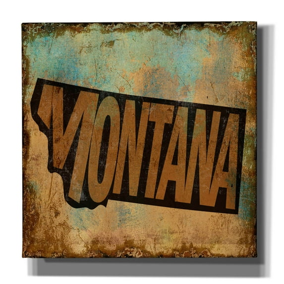 Epic Graffiti 'Montana' by Art Licensing Studio Canvas Wall Art, 37" x 37"
