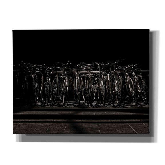 Epic Graffiti 'Morning Commute No 1' by Brian Carson, Giclee Canvas Wall Art, 34"x26"