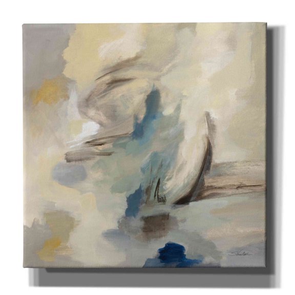Epic Graffiti 'Morning Sail' by Silvia Vassileva, Canvas Wall Art, 37"x37"
