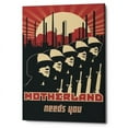 thumbnail image 1 of Epic Graffiti  'Motherland Needs You' Giclee Canvas Wall Art - Red 26" x 40", 1 of 2