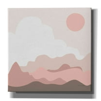 Epic Graffiti 'Mountainous I' by Sara Zieve Miller, Canvas Wall Art, 12"x12"