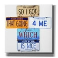 thumbnail image 1 of Epic Graffiti 'Murray Going 4 Me' by Gregory Constantine, Giclee Canvas Wall Art, 37"x37", 1 of 8