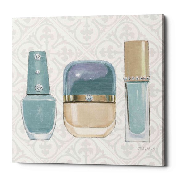 Epic Graffiti 'Must Have Fashion IV' by Emily Adams, Canvas Wall Art, 12"x12"