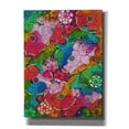 thumbnail image 1 of Epic Graffiti 'My Rainbow Garden' by Hello Angel, Giclee Canvas Wall Art, 40"x54", 1 of 8