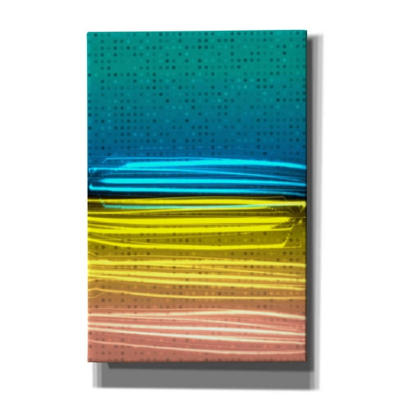 Epic Graffiti 'Mysterious Light 11' by Irena Orlov, Giclee Canvas Wall Art, 40"x60"