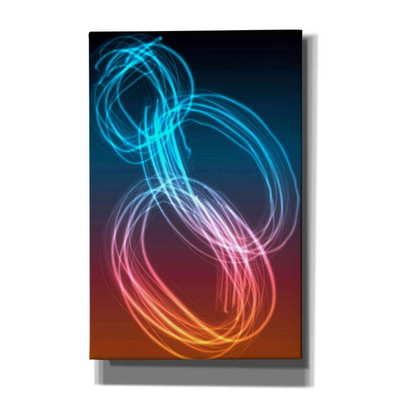 Epic Graffiti 'Mysterious Light 24' by Irena Orlov, Giclee Canvas Wall Art, 26"x40"