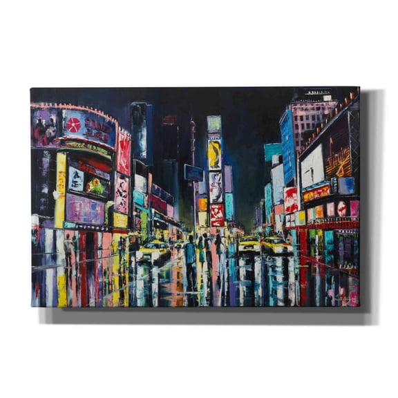 Epic Graffiti 'NY' Canvas Wall Art, 18"x12"