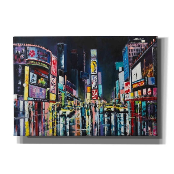 Epic Graffiti 'NY' Canvas Wall Art, 26"x18"