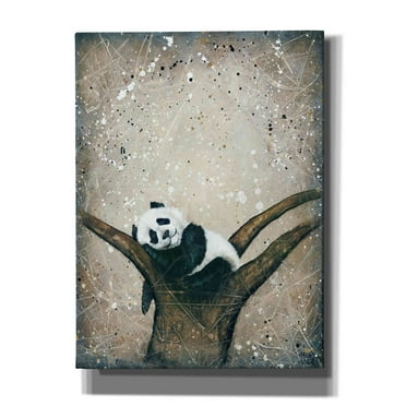 Epic Graffiti 'Naptime' by Britt Hallowell, Canvas Wall Art, 40"x54"