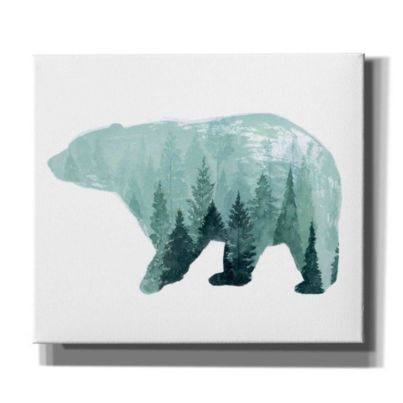 Epic Graffiti 'Nature Calling IV' by Grace Popp, Canvas Wall Art, 30"x26"