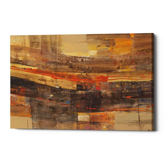 Epic Graffiti 'Natures Theater' by Albena Hristova, Canvas Wall Art, 54"x40"