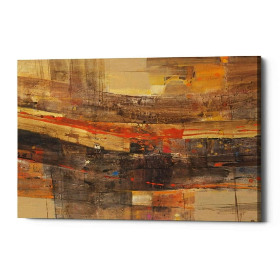 Epic Graffiti 'Natures Theater' by Albena Hristova, Canvas Wall Art, 54"x40"