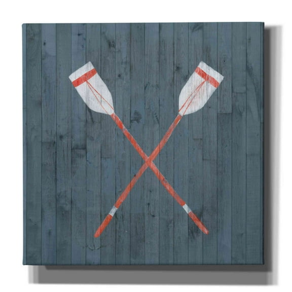 Epic Graffiti 'Nautical Plank II' by Grace Popp, Canvas Wall Art, 37"x37"