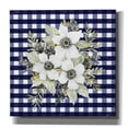 thumbnail image 1 of Epic Graffiti 'Navy Floral I' by Cindy Jacobs, Canvas Wall Art, 18"x18", 1 of 2