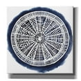 thumbnail image 1 of Epic Graffiti 'Navy Meridian II' by Grace Popp, Canvas Wall Glass, 26"x26", 1 of 2