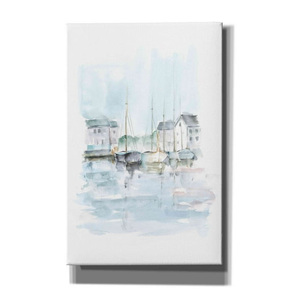 Epic Graffiti 'New England Port II' by Ethan Harper, Canvas Wall Art, 26"x40"