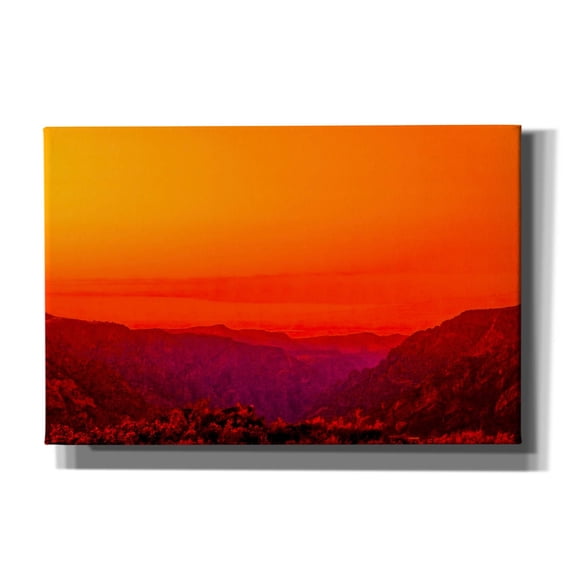 Epic Graffiti 'New Mexico Drama' by Mark A Paulda, Canvas Wall Art, 60"x40"