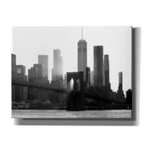 Epic Graffiti 'New York 1' by Carina Okula, Canvas Wall Art, 34"x26"