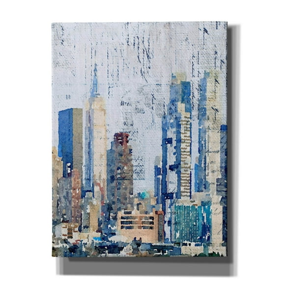 Epic Graffiti 'New York City' by Irena Orlov, Canvas Wall Art, 12"x16"