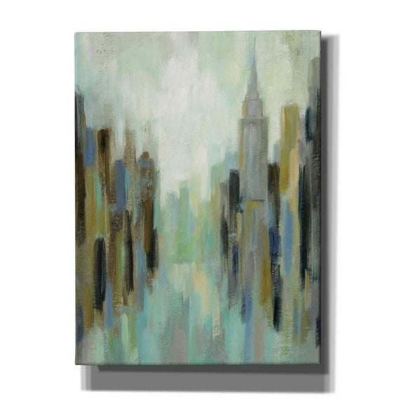 Epic Graffiti 'New York Morning II' by Silvia Vassileva, Canvas Wall Art, 40"x54"