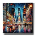 thumbnail image 1 of Epic Graffiti 'New York Times Square Paining Style' by Rey Klimt Canvas Wall Art, 37" x 37", 1 of 8