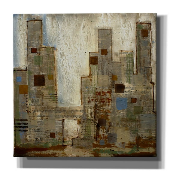 Epic Graffiti 'New York' by Irena Orlov, Canvas Wall Art, 12"x12"