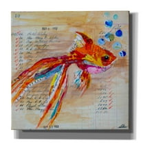 Epic Graffiti 'No 10' by St. Hilaire Elizabeth, Canvas Wall Art, 12"x12"