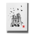 thumbnail image 1 of Epic Graffiti 'Notre Dame' by Pechane, Canvas Wall Art, 26"x34", 1 of 8